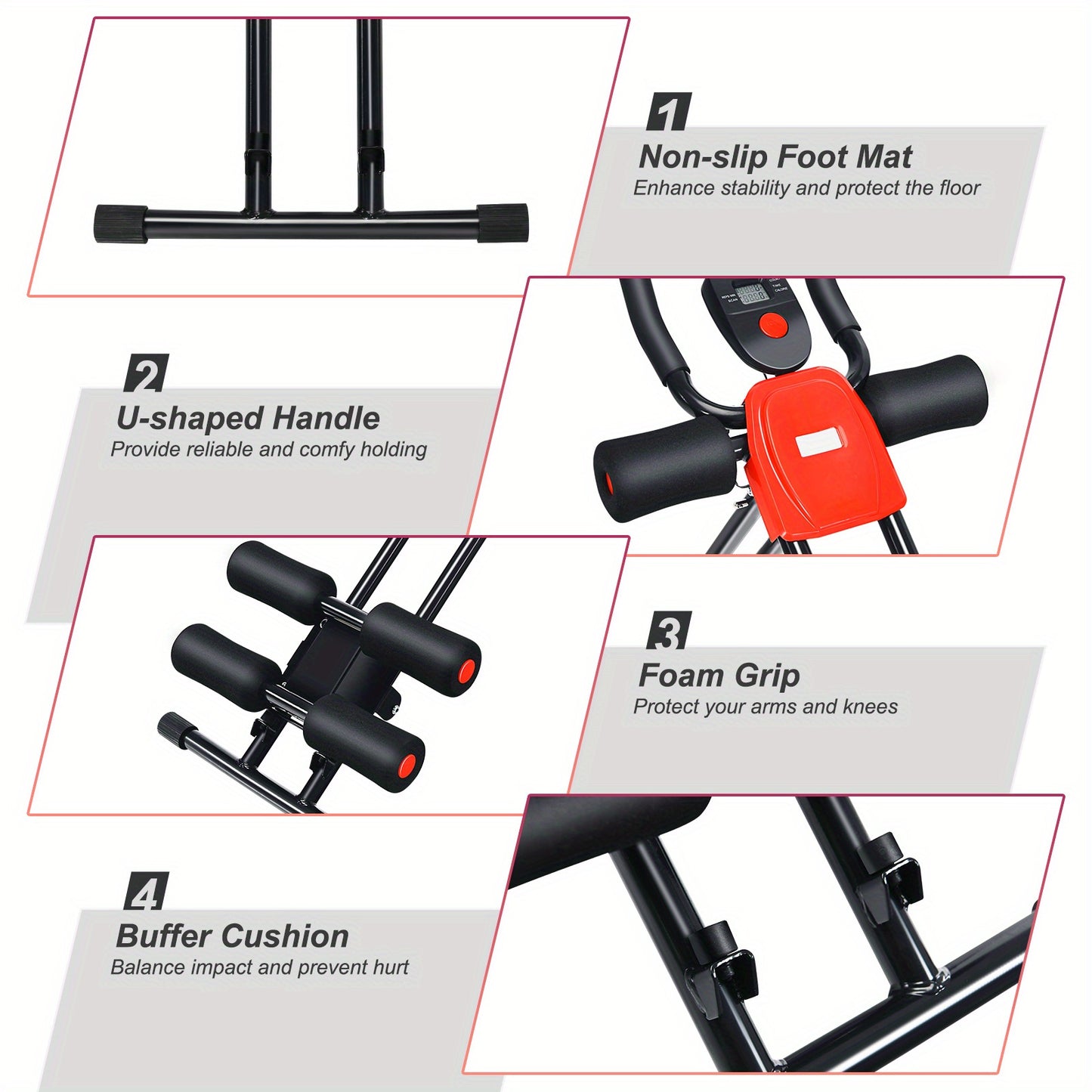 MuscleForge Foldable Core Abdominal Trainer