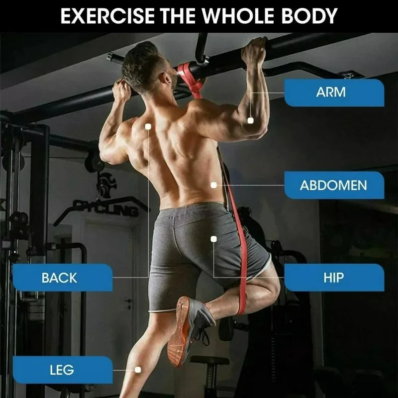 MuscleForge Exercise Resistance Bands Set for Full-Body Workouts