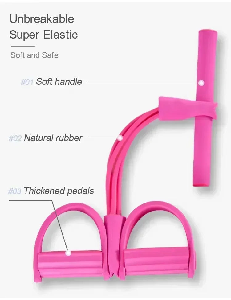 MuscleForge Elastic Resistance Bands for Home Workouts