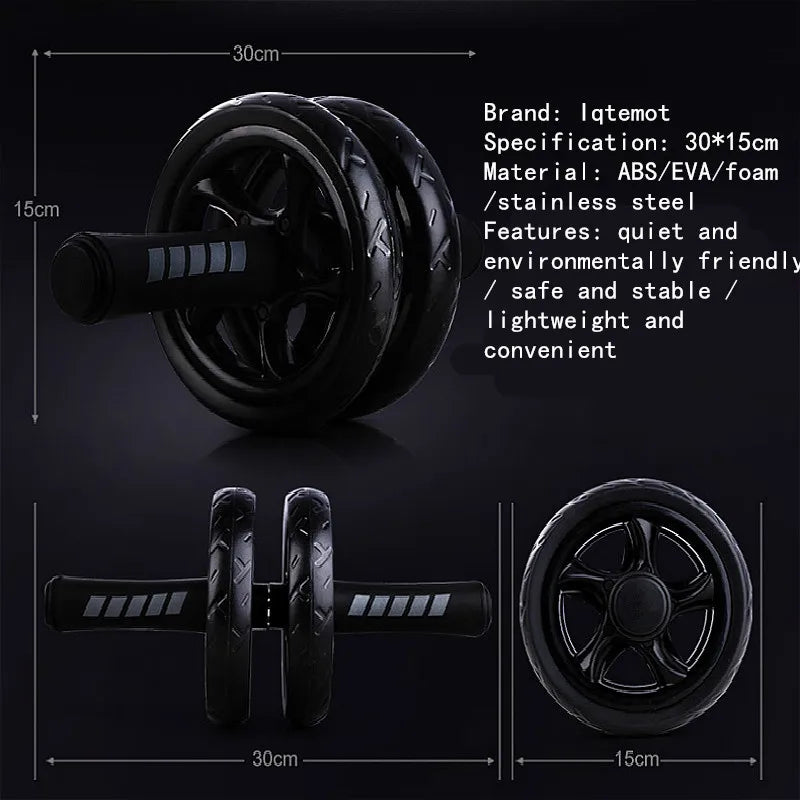 AB Roller Wheel-Abdominal Training Equipment for Gym Workouts