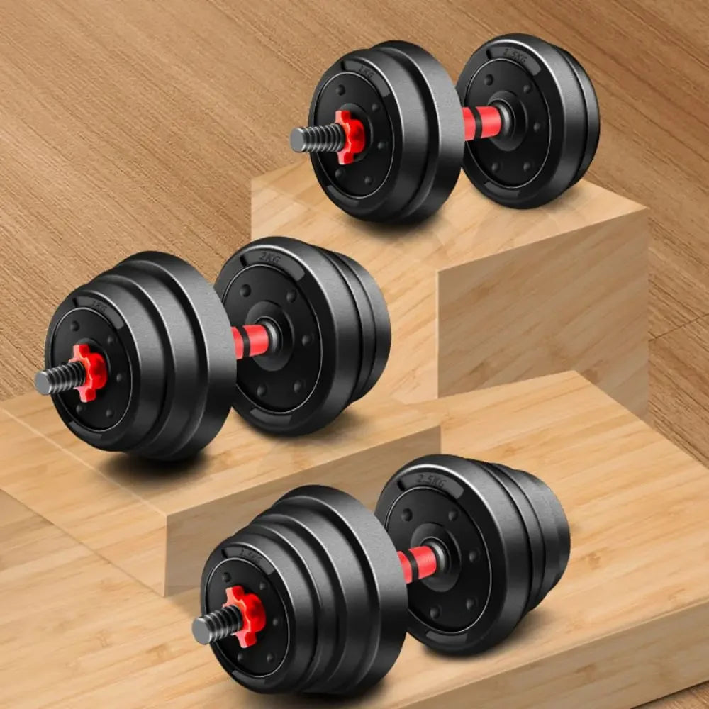 MuscleForge Adjustable Kettlebell and Dumbbell Set