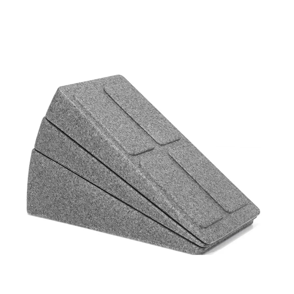 MuscleForge 3pcs Calf Stretching Slant Board – Adjustable Incline Wedge for Mobility & Therapy