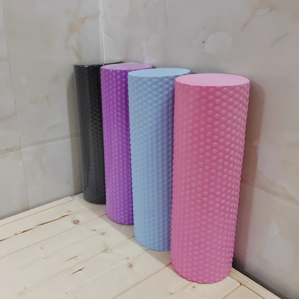 MuscleForge EVA Foam Yoga Roller for Fitness and Recovery