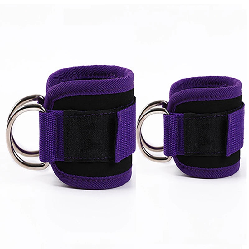 MuscleForge 2Pcs Ankle Straps for Cable Machine
