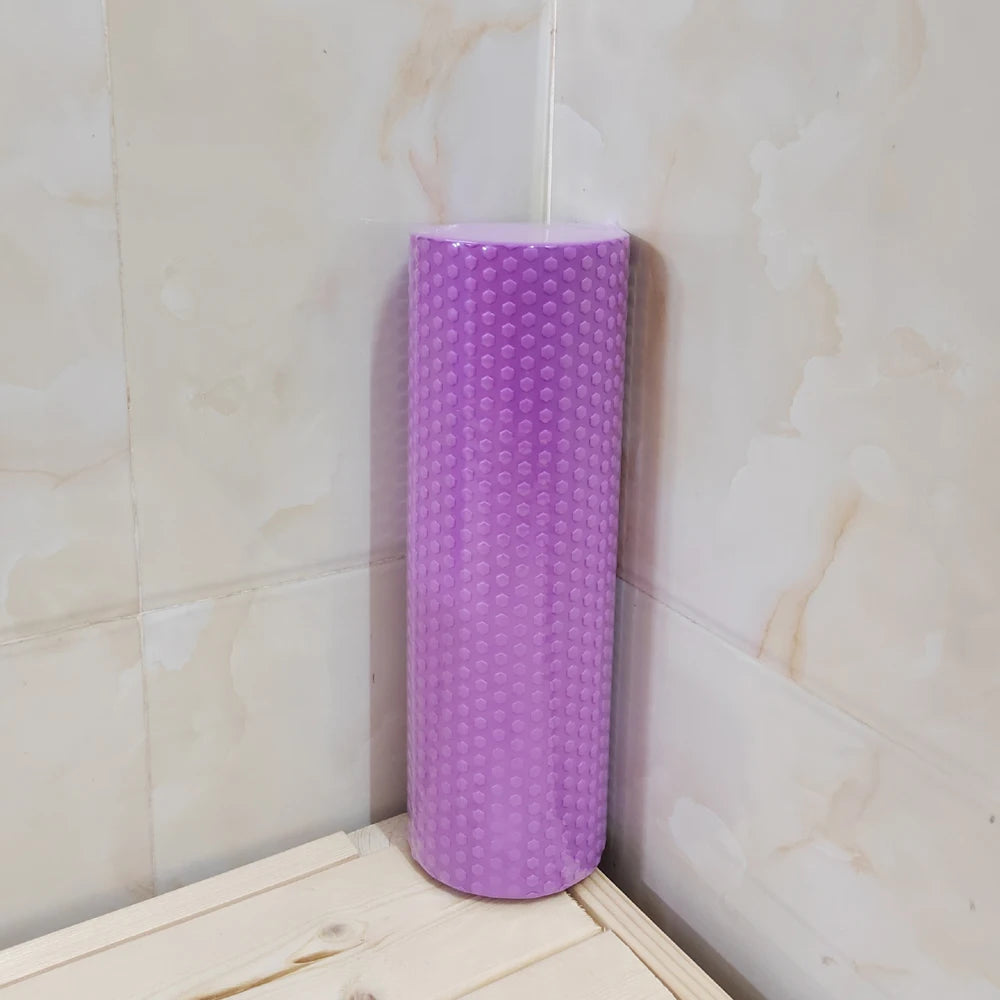MuscleForge EVA Foam Yoga Roller for Fitness and Recovery