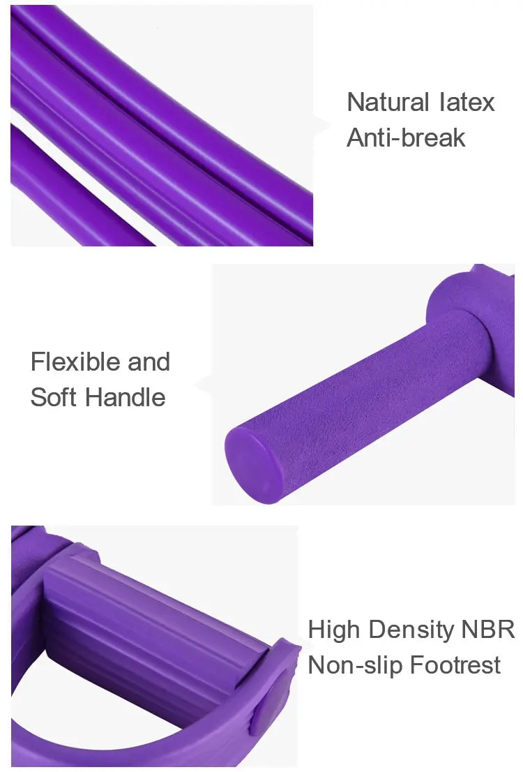 MuscleForge Elastic Resistance Bands for Home Workouts
