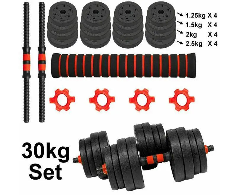 MuscleForge Adjustable Kettlebell and Dumbbell Set