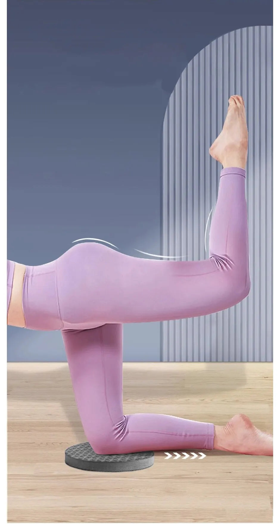 MuscleForge Yoga Knee Pads for Comfort and Support