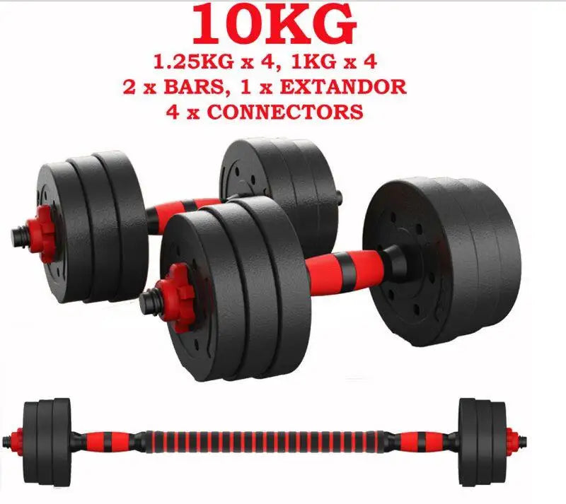 MuscleForge Adjustable Kettlebell and Dumbbell Set