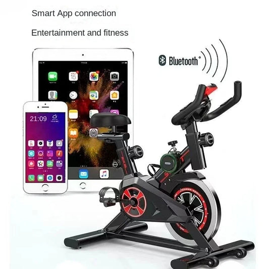 MuscleForge Indoor Spin Bike – Smart Home Exercise Bike for Cardio & Weight Loss
