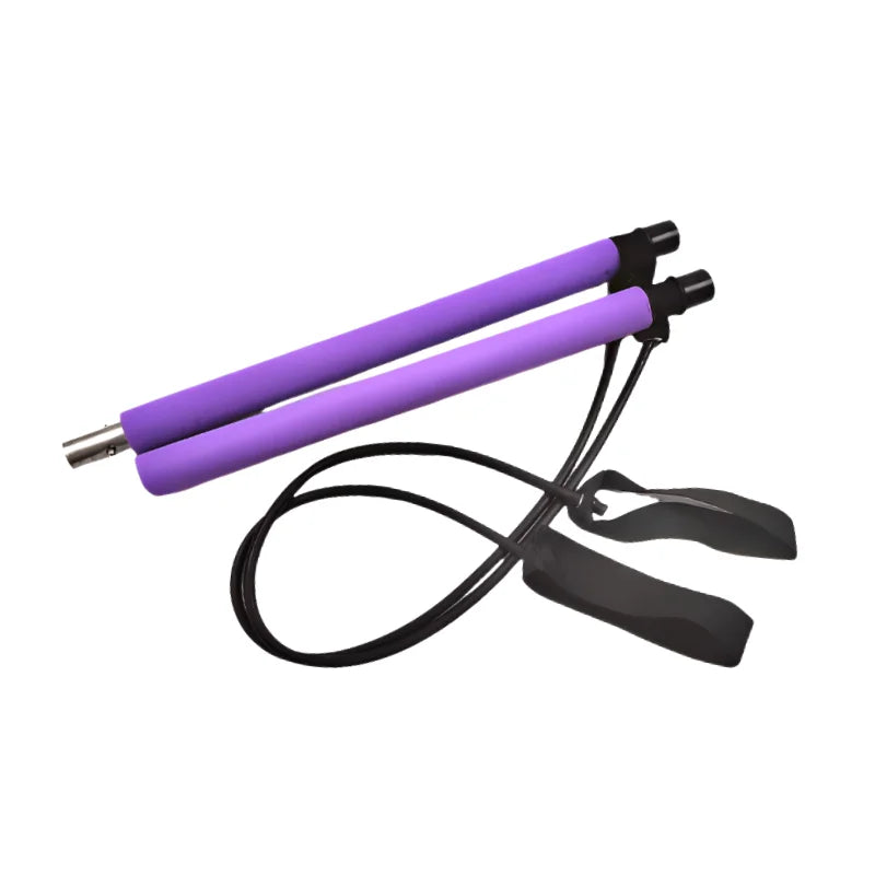 MuscleForge Resistance Band Stick for Full-Body Workouts
