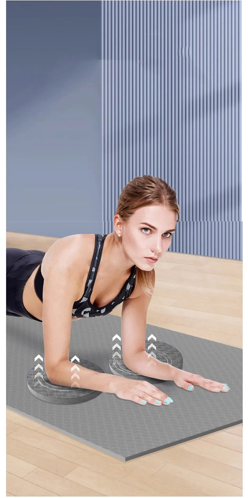 MuscleForge Yoga Knee Pads for Comfort and Support