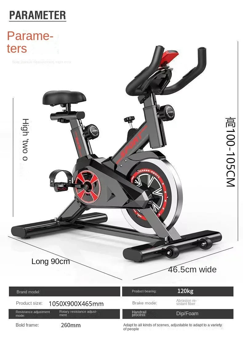MuscleForge Indoor Spin Bike – Smart Home Exercise Bike for Cardio & Weight Loss