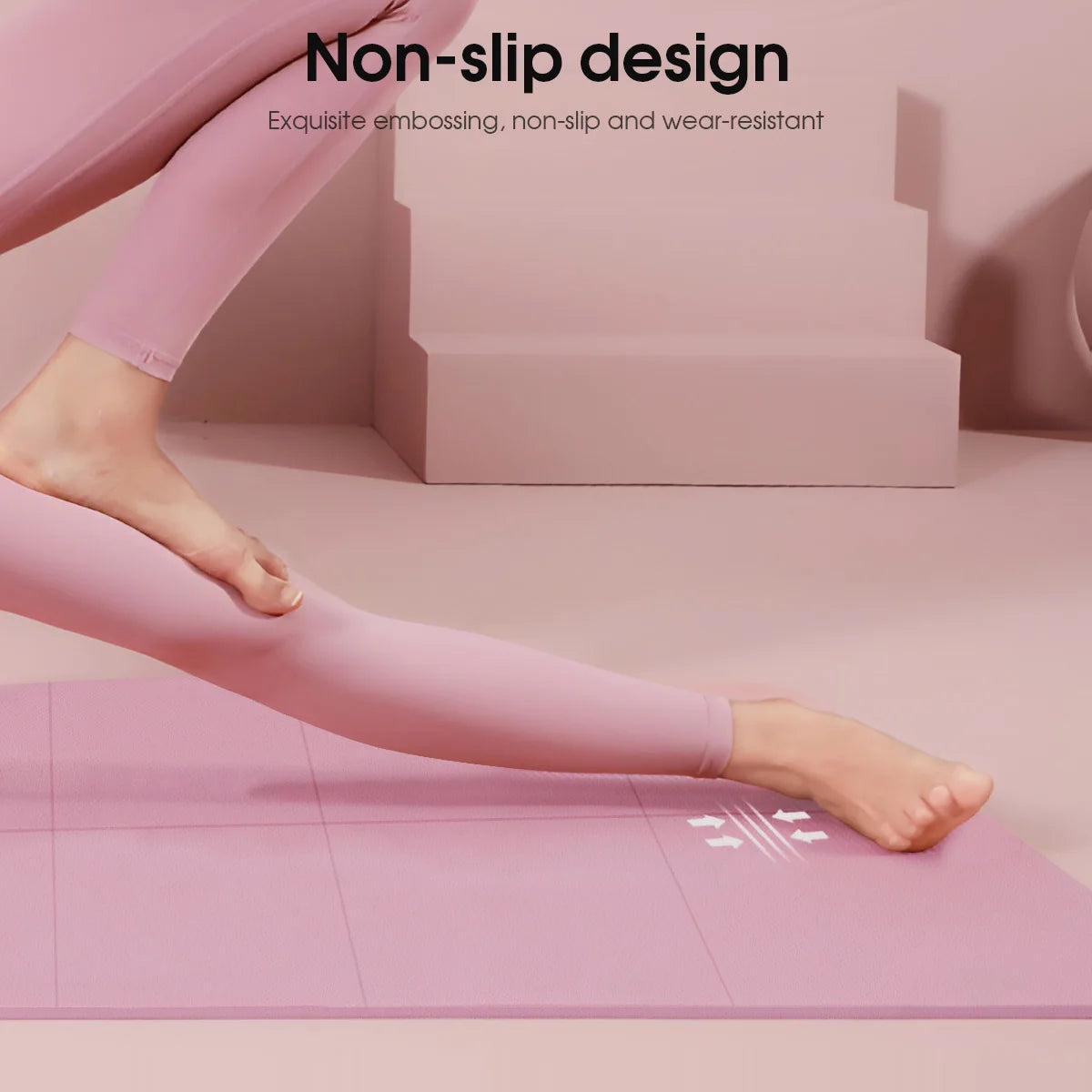 MuscleForge 4-in-1 EVA Yoga Mat for Versatile Workouts