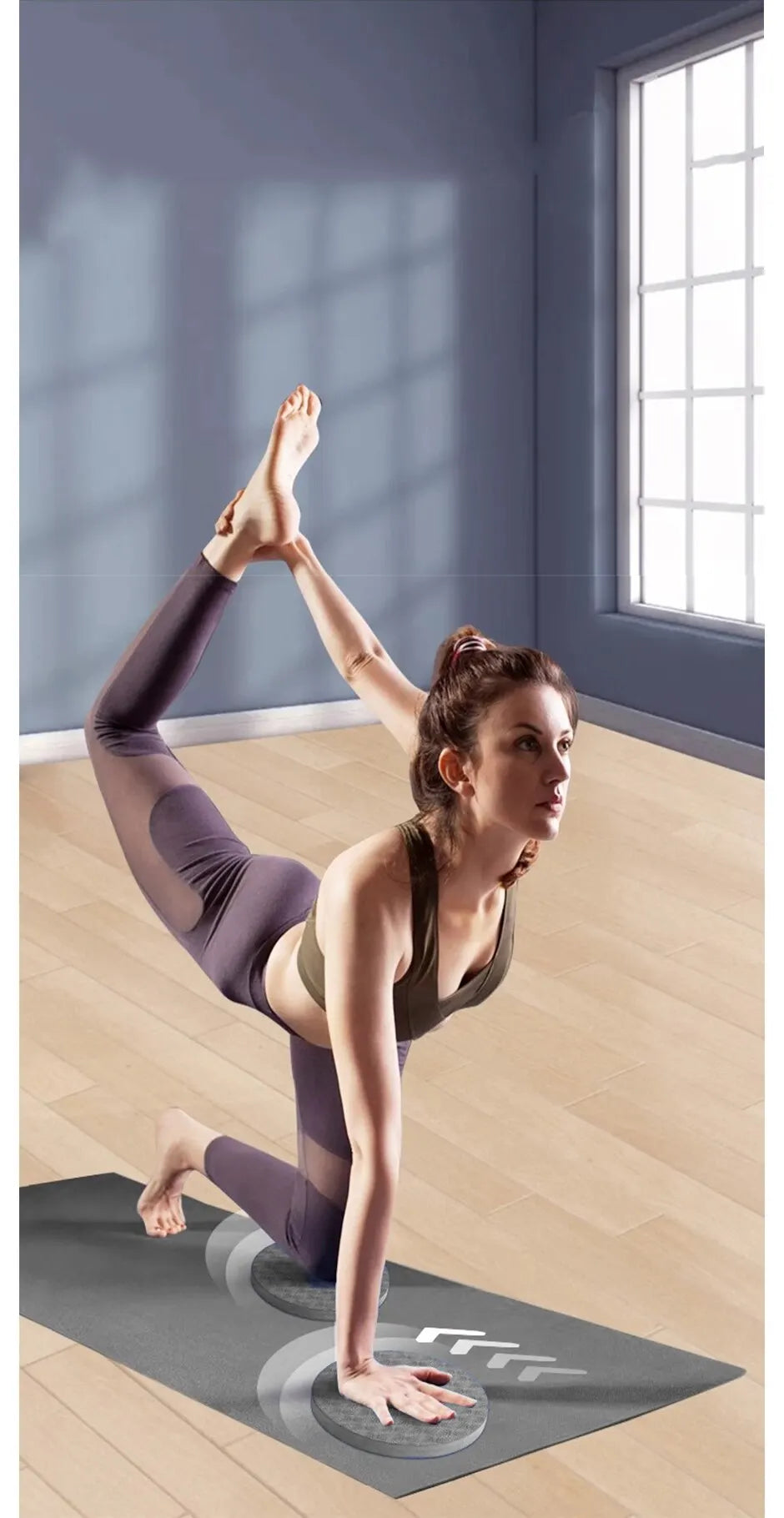 MuscleForge Yoga Knee Pads for Comfort and Support
