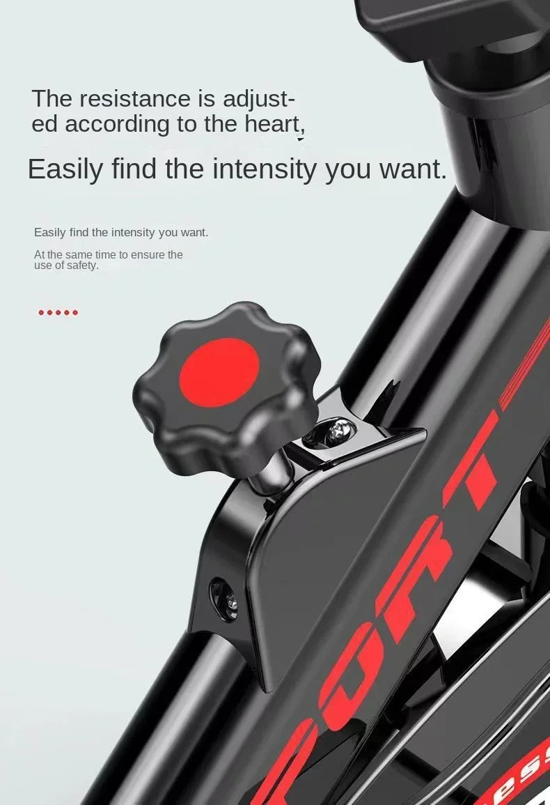 MuscleForge Indoor Spin Bike – Smart Home Exercise Bike for Cardio & Weight Loss