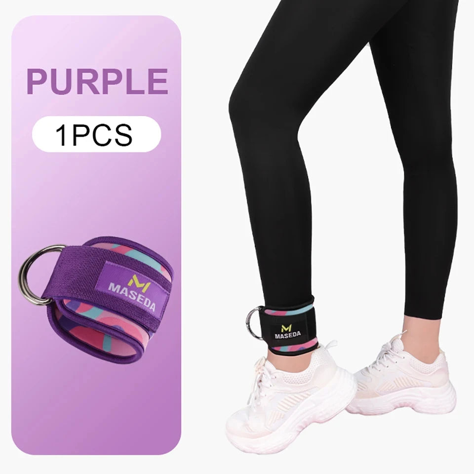 MuscleForge Adjustable Fitness Ankle Straps