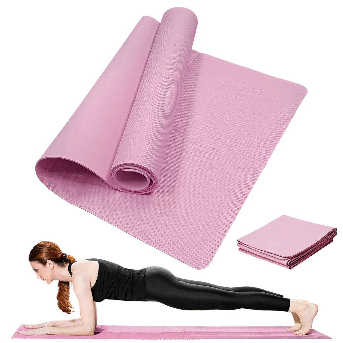 MuscleForge 4-in-1 EVA Yoga Mat for Versatile Workouts