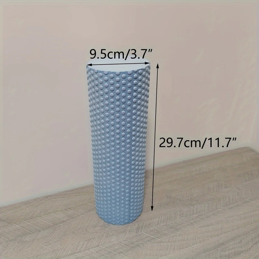 MuscleForge EVA Foam Yoga Roller for Fitness and Recovery