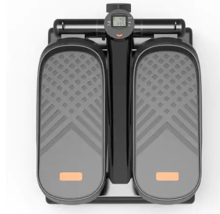 MUSCLEFORGE Mini Stepper With Resistance Bands & LCD Monitor