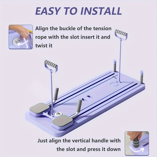 MuscleForge 5-in-1 Foldable Pilates Board