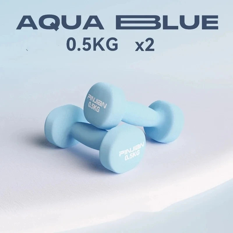 Women Dumbbells Fitness Household Equipment Colour Fitness Strength Exercise at Home Gym Equipment