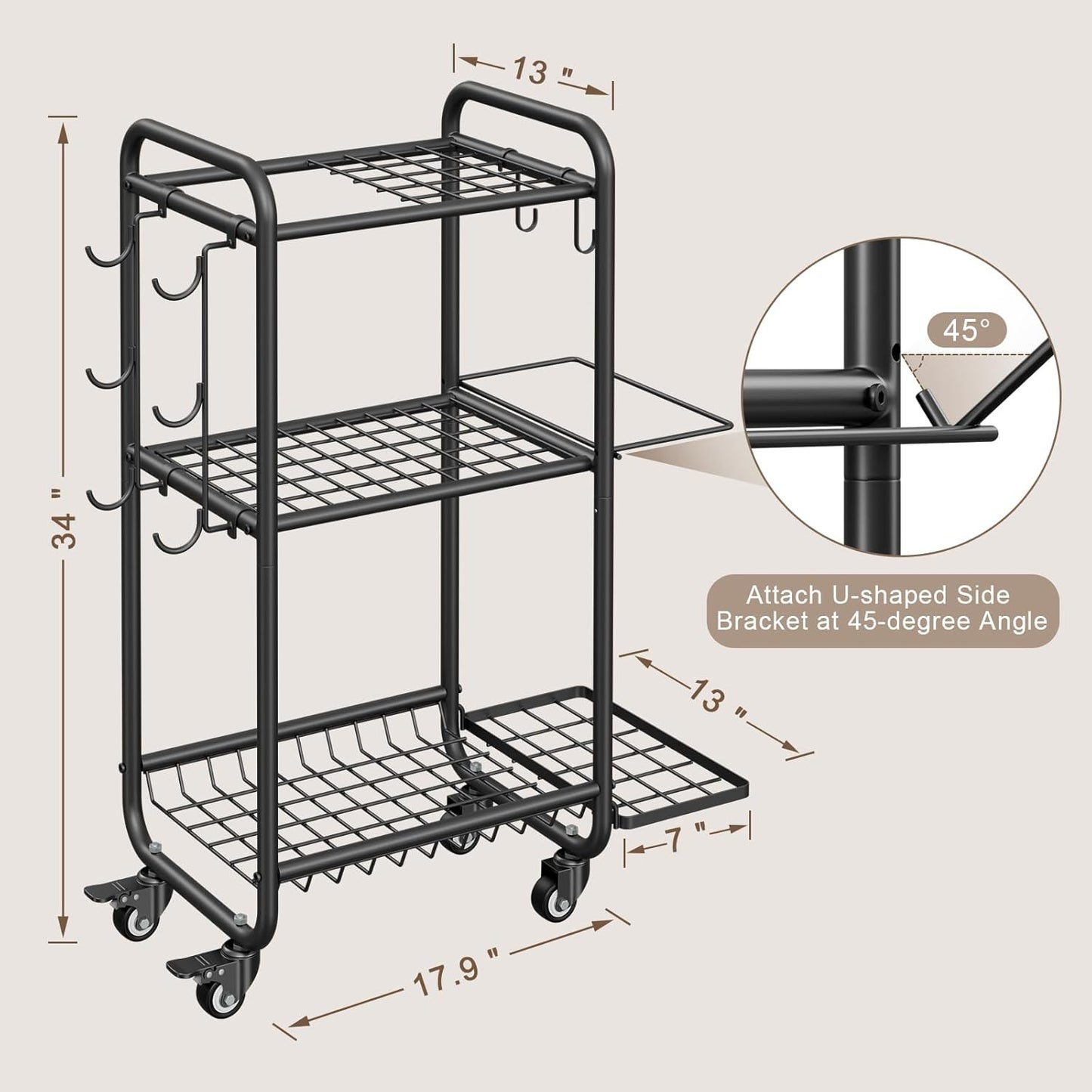 Weight Rack for Home Gym, All in One Yoga Mat Storage Rack, Workout Equipment St