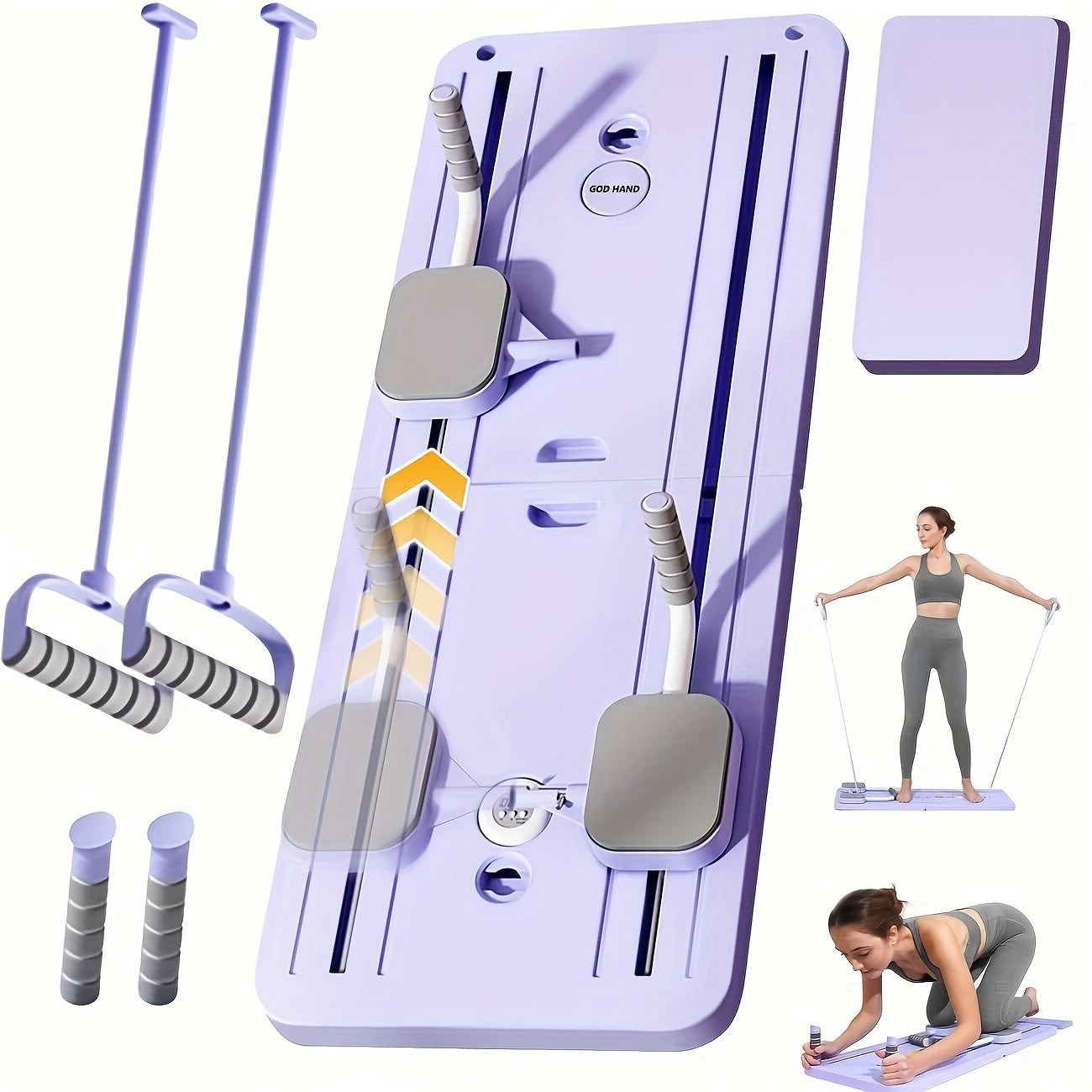 MuscleForge 5-in-1 Foldable Pilates Board
