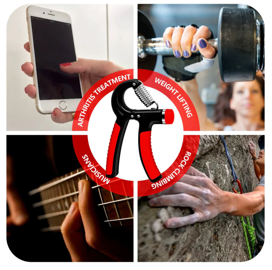 MUSCLEFORGE Hand Grip Strength Power Trainer