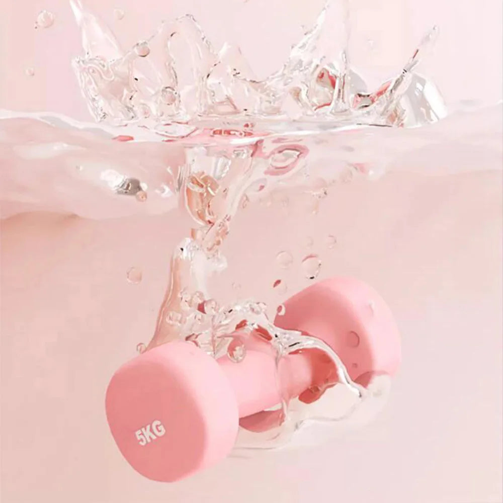 Women Dumbbells Fitness Household Equipment Colour Fitness Strength Exercise at Home Gym Equipment