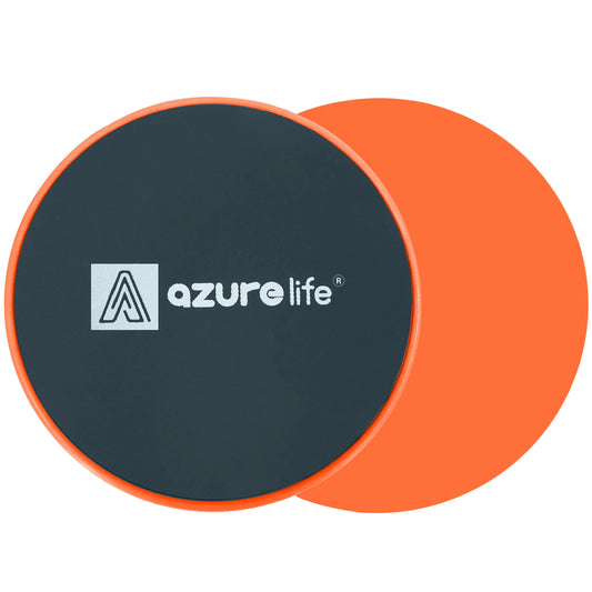 MUSCLEFORGE Dual-Sided Core Sliders- Portable Gliding Discs for Total Core Workouts