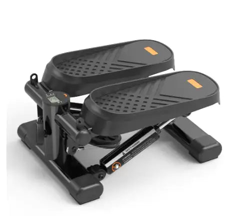 MUSCLEFORGE Mini Stepper With Resistance Bands & LCD Monitor
