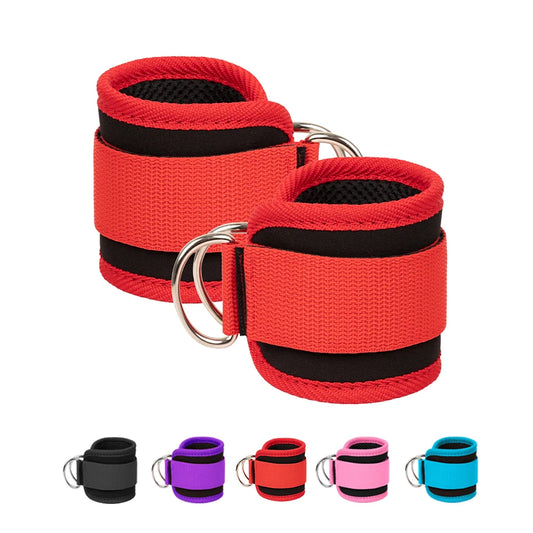MuscleForge Ankle Straps for Cable Machine Workouts