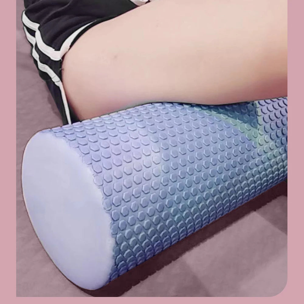 MuscleForge EVA Foam Yoga Roller for Fitness and Recovery