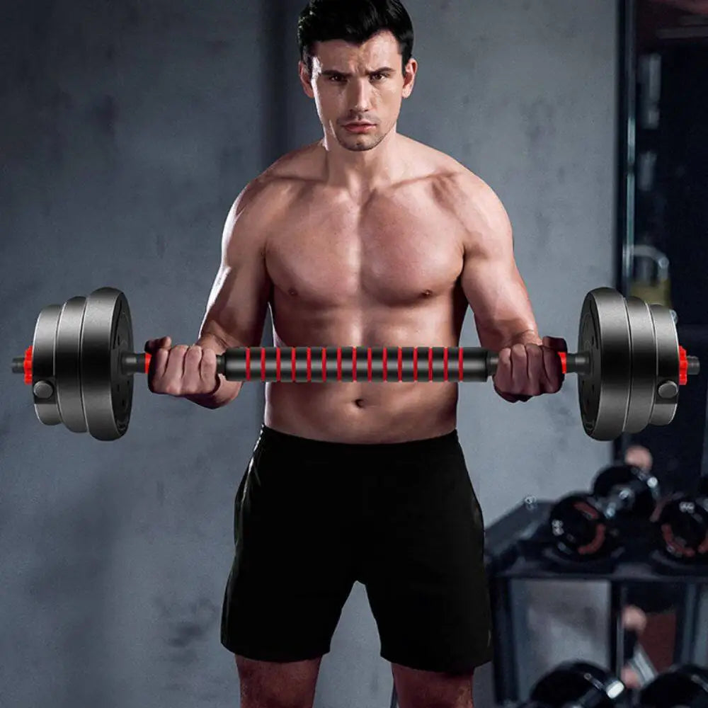 MuscleForge Adjustable Kettlebell and Dumbbell Set