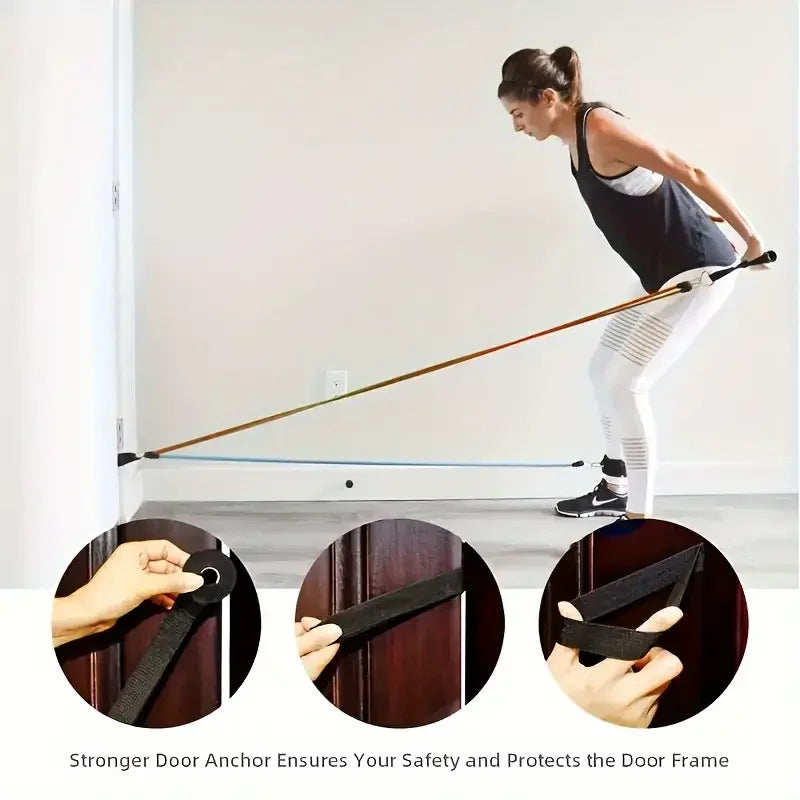 MuscleForge Multi-Functional Resistance Band Set