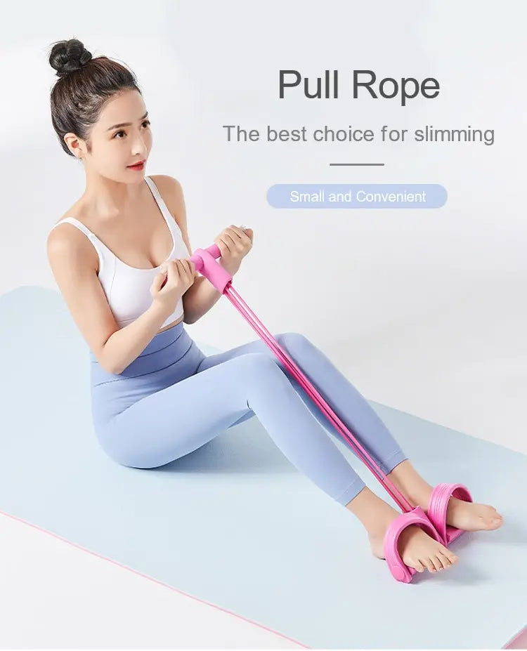 MuscleForge Elastic Resistance Bands for Home Workouts