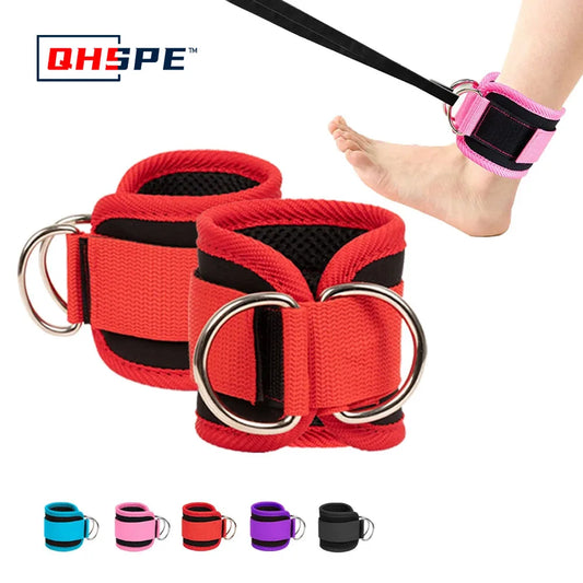 MuscleForge Ankle Straps for Cable Machine Workouts