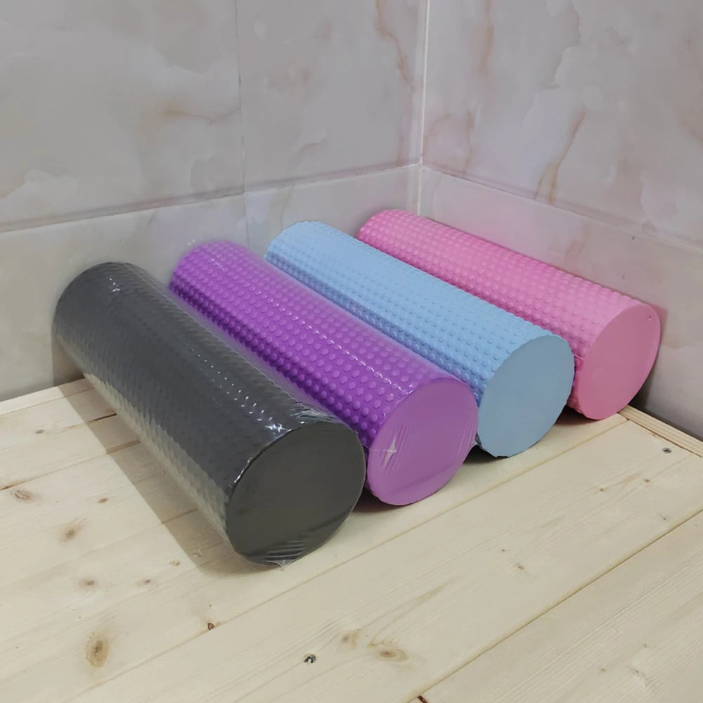 MuscleForge EVA Foam Yoga Roller for Fitness and Recovery
