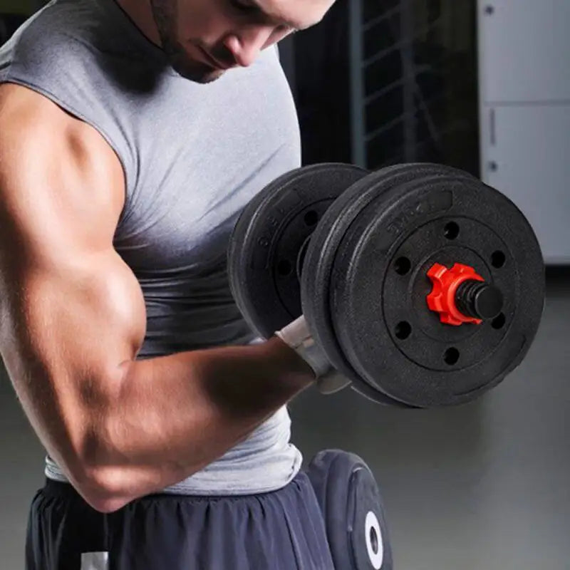 MuscleForge Adjustable Kettlebell and Dumbbell Set