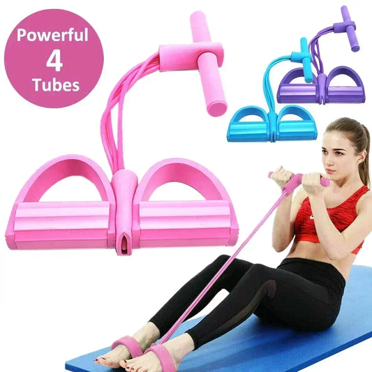 MuscleForge Elastic Resistance Bands for Home Workouts