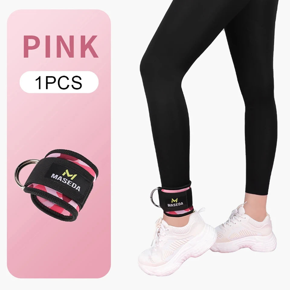 MuscleForge Adjustable Fitness Ankle Straps