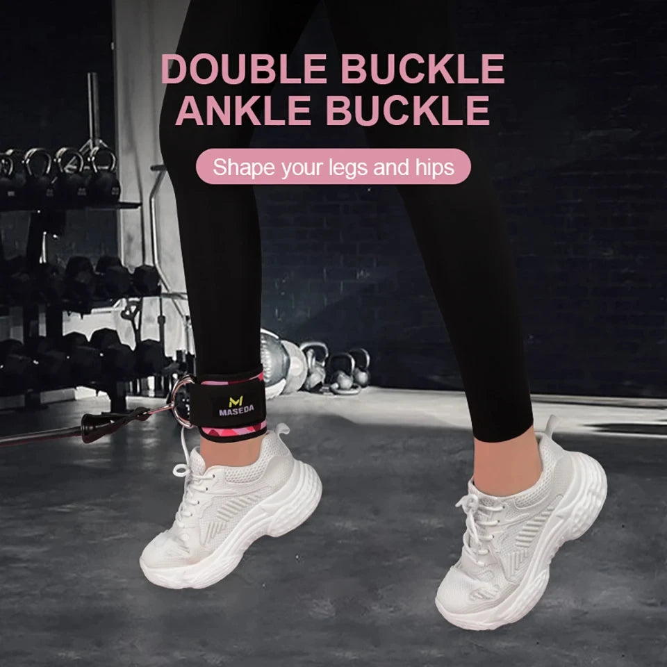 MuscleForge Adjustable Fitness Ankle Straps