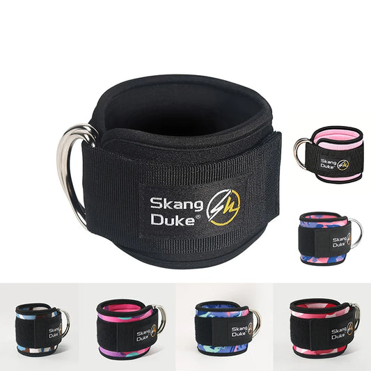 MuscleForge Adjustable Ankle Straps for Strength Training