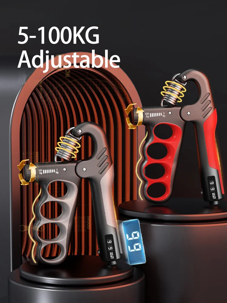 MuscleForge Adjustable Grip Strength Trainer- 5-100kg
