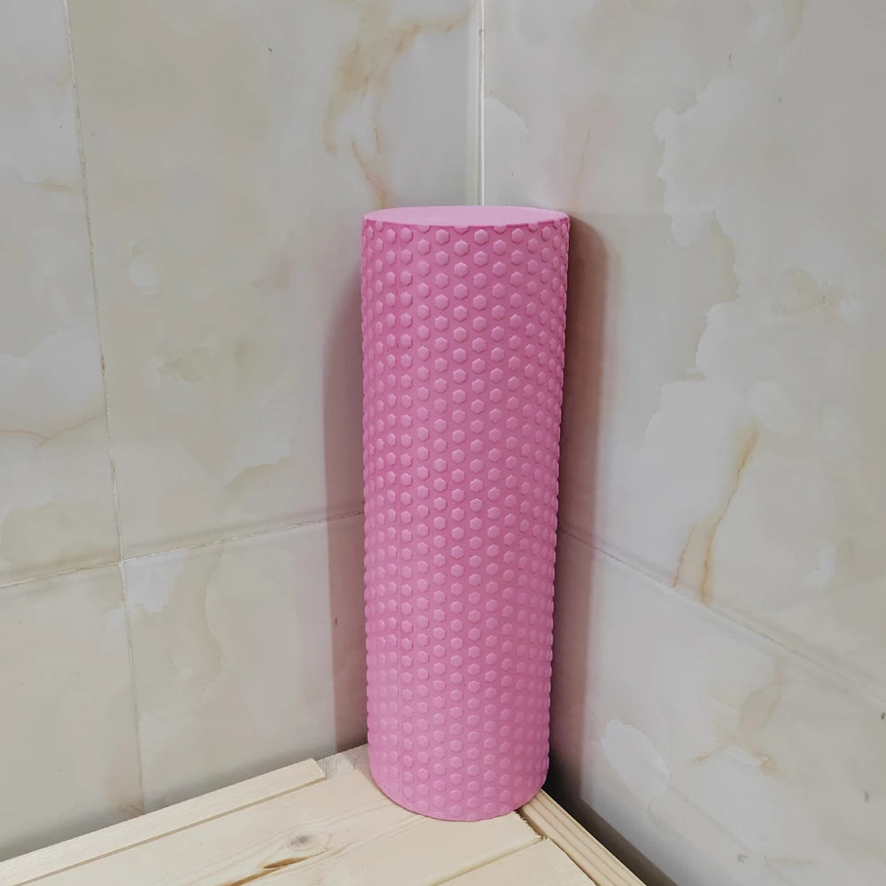MuscleForge EVA Foam Yoga Roller for Fitness and Recovery