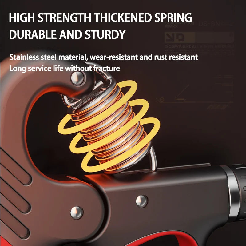 MuscleForge Adjustable Grip Strength Trainer- 5-100kg