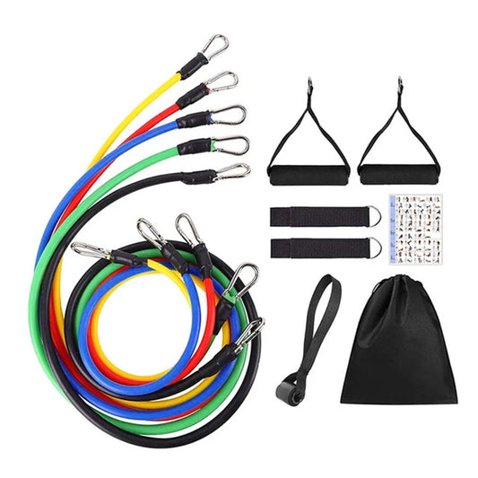 MuscleForge Resistance Bands Kit for Versatile Workouts