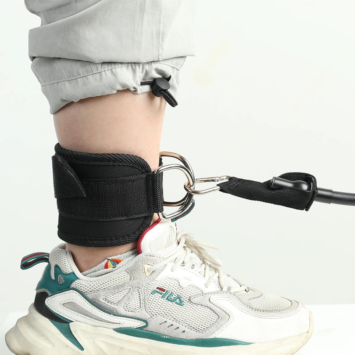 MuscleForge Ankle Straps for Cable Machine Workouts