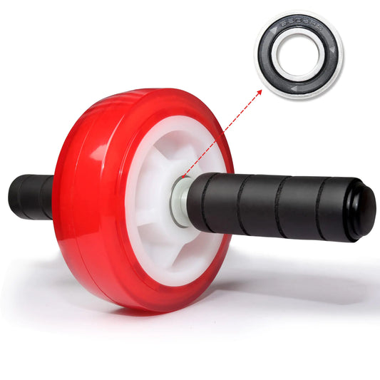 MuscleForge Ab Roller Wheel – Heavy-Duty Core Trainer (880 lbs Capacity)